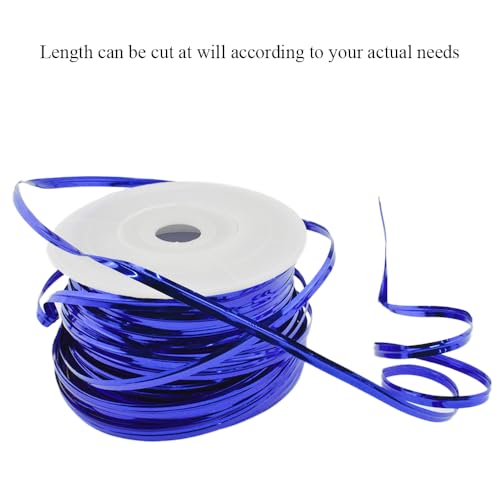 HAHIYO 100Yards/300Feet/91M Blue Metal Twist Ties Bread Candy Coffee Bag Ties Plant Garden Twist Ties for Cellophane Treat Bag Gift Wraping Bag Plastic Bag Halloween Party Cake Present Art Craft - color: Blue, size: 100Yards/300Feet/91M