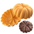 Silicone Pumpkin Cake Pan, 9 Inch Large Pumpkin Shaped Cake Mold