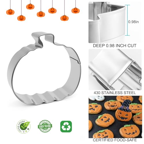 Halloween Cookie Cutters 3 Inch Set of 7