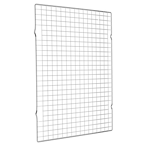 Briout Cooling Rack for Cooking and Baking, 16" x 10" Wire Rack, Silver - color: Silver, size: 16"x10"-1PC