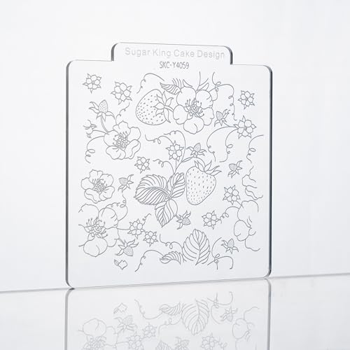 KALAIEN Cookie Stamps,Fondant Impression Mat Set of 3 Style 2 - color: Style 2
