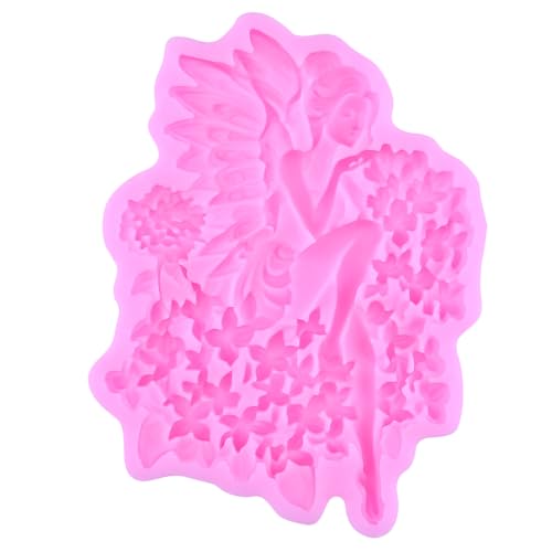 Fairy Angels Silicone Mold Flower Fairy Fondant Molds Set Of 4