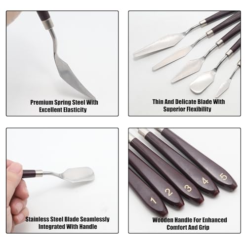 11 Pcs Painting Palette Knife Set