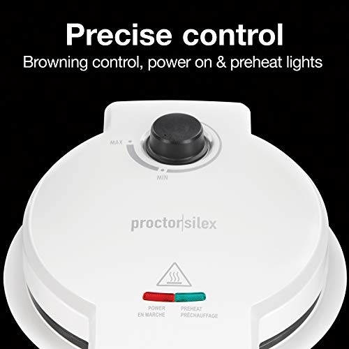 Proctor Silex Waffle Cone and Ice Cream Bowl Maker With Browning Control