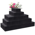Prashent 18 Pcs Black Floral Foam Blocks for Artificial & Dried Flowers, Reusable & Water Resistant, Easy to Cut and Shape, Ideal for Home, Wedding, Events & DIY Crafts, 7.8” L x 3.5” W x 2.4” H - color: Black-18PCS-7.8”x 3.5”