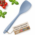 StarPack Silicone Spoonula The All-Rounder 11 Inch - LFGB Spoon Spatula, 600°F Heat Resistant, BPA-Free - One-Piece Seamless, Dishwasher Safe - for Nonstick Cookware, Light Blue - color: Light Blue, size: Standard 11"