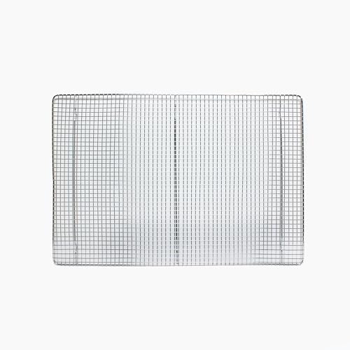 TrueCraftware- 16" x 23-3/4" Footed Wire Icing/Cooling Rack Chrome Plated Set of 2- Baking Rack Cookie Cooling Racks Square Wirefor Baking Cooking Cake Rack for Pies Cookies Pastries Cakes Meat