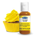 Satin Ice Food Color Liquid Gel, 0.61 fl oz Bottle, Yellow - color: Yellow