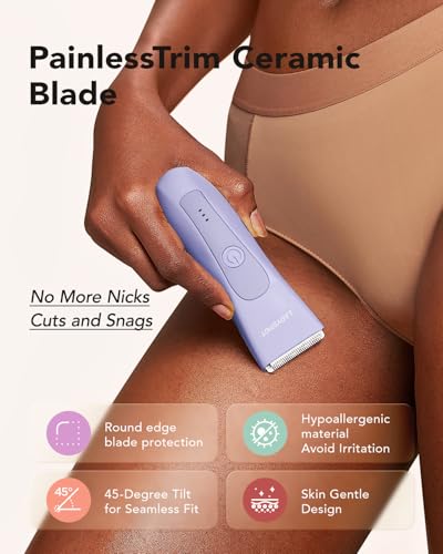 MANSPOT LADYSPOT™ Bikini Hair Trimmer for Women, Electric Body Shaving Sets - color: Purple