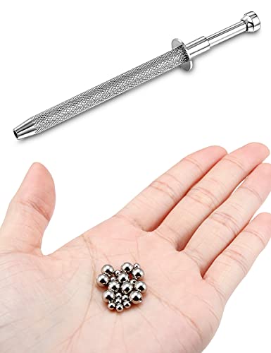 Vsnnsns 9 Style 316L Surgical Steel Body Piercing Tools Kit Piercing Clamps Forceps Use for Nose Septum Lip Tongue Eyebrow Belly Rings Ear Dermal Piercing Jewelry Kit Tools - color: Style 9, Piercing Balls Grabber Tool