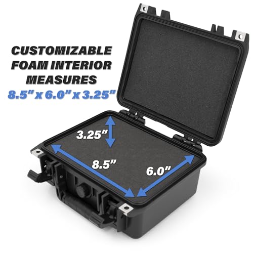 CLOUD/TEN 11 inch Smell Odor Block Case Fits up to 8.5 inch Accessories With Impact-Absorbing Protective Customizable Foam - Case Only - style: 11 Inch