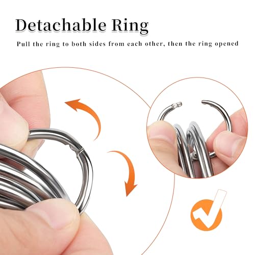 5 Pcs Round Biscuit Cutter Set with Handle - size: Round