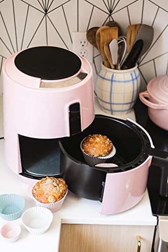 The Silicone Kitchen Reusable Silicone Baking Cups Silicone Muffin Liners for Cupcakes, BPA Free, Mini, 24 Pack, Pink Gray Blue - size: Mini