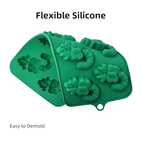 Christmas Silicone Candy Molds Includes Christmas Tree and Candy Cane Chocolate Molds (2PCS) for crafting chocolates, ice cubes, sweets, and cake embellishments - size: Christmas Tree and Cane