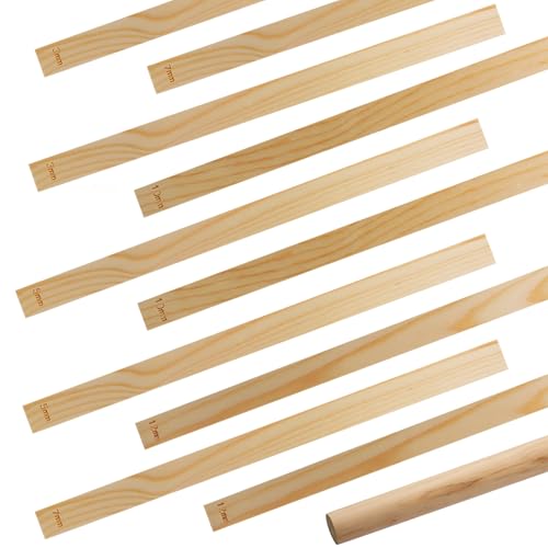 suiwotin 11pcs Wooden Pottery Teaching Kit