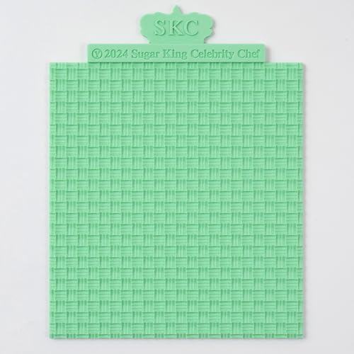 KALAIEN 1 PcsSweater Texture Fondant Impression Mats(Style 2) - color: Style 2