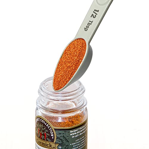 Prepworks Dual-Ended, Magnetic Measuring Spoon Set, White, 5 Piece - color: White, size: 1 Tbsp (15 ml)