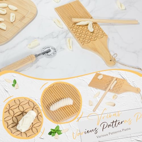 13Pcs Wood Pasta Making Kit - color: 13 PCS
