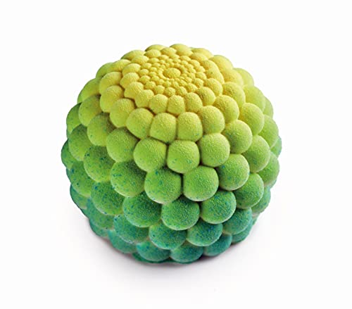 DINARA KASKO Mini Pearls silicone mold for Baking. Geometric 3D silicone mold for cake or mousse, 4pcs. by world famous pastry chef