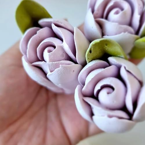 5 Pieces Stainless Steel Extra Large Russian Piping Tips Set - color: SILVER SET4