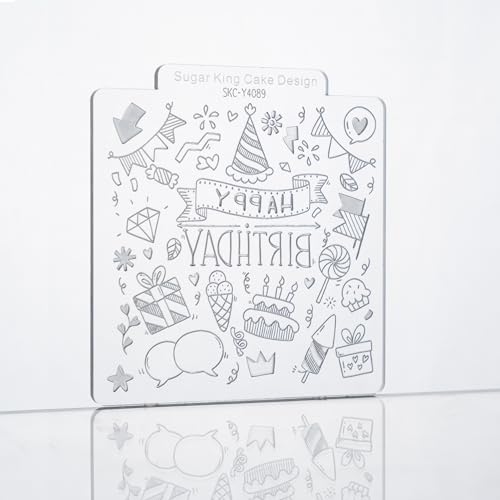 KALAIEN Cookie Stamps,Fondant Impression Mat Set of 3 Style 5 - color: Style 5
