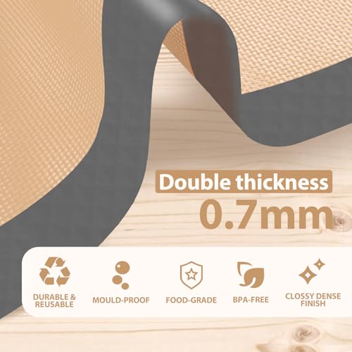 Silicone Baking Mat Set of 6, Oven Baking Sheets - size: set of 6