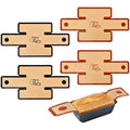 4Pcs Silicone Bread Loaf Pan Liners, Nonstick Reusable Bread Sling