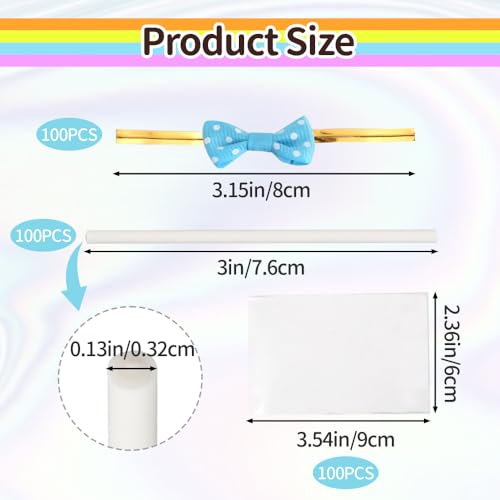 JEPELUS 300Pcs Cake Pop Sticks and Wrappers, Cake Pop Supplies for Party