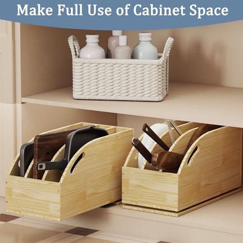 Pull Out Cookie Sheet Organizer for Cabinet, 10.5"W X 21"D X 10.6"H