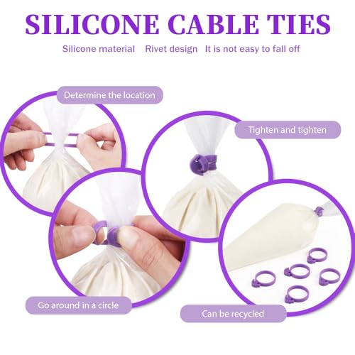 24 Inch Disposable Large Piping Bags,100 PACK Extra Large Thick Pastry Bags - size: 24inch -100 Pack