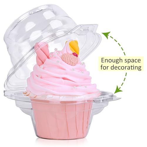 Cupcake Boxes Individual Cupcake Containers 25 Packs