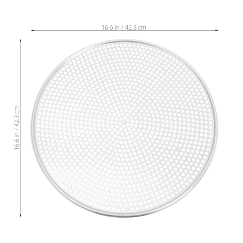 BESTonZON 16 Inch Stainless Steel Pizza Pan Screen