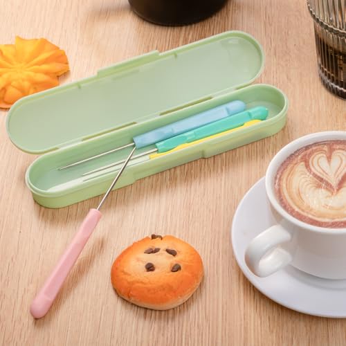 4 Pcs Cookie Scribe Needles, 5.2 Inch Icing Tool, Green - color: Green