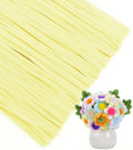 IOOLEEM Pipe Cleaners, 200pcs Light Yellow, Chenille Stems Bulk for Crafts - color: Light Yellow, size: 200 Count