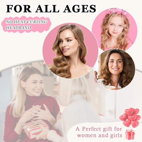 Gwabee Velvet Heatless Curls Overnight Hair Curlers to Sleep In - color: Grey