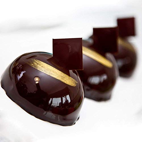 homEdge Semi Sphere Silicone Mold, 4 Packs Baking Mold for Making Hot Chocolate Bomb, Cake, Jelly, Dome Mousse - Diameter-2" - size: Medium