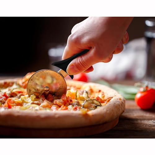 Fantes Deep Dish Pizza Cutter Wheel, Japanese Stainless Steel, 3.75-Inch Blade, The Italian Market Original Since 1906 - style: Pizza Wheel