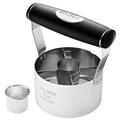 HULISEN 3.5 inch Donut Cutter with Hole, Stainless Steel Doughnut Cutter - size: 3.5'' Round with Small Cutter