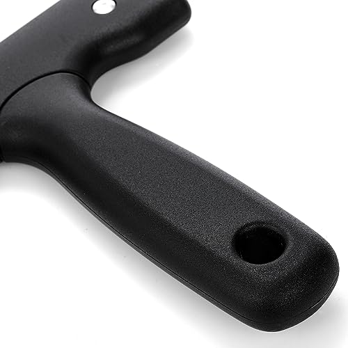 Peohud 2 Pack Coating Spatula for Chocolate, Stainless Steel Chocolate Scraper, Chocolates Thermostat Spatula for Smoothing Dough, Cake