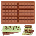 Chocolate Bar Mold - Non-Stick Chocolate Molds, Food Grade Silicone Deep Mold for Dubai Pistachio, Candy, Snacks - color: Choco: 1 PC, size: Square