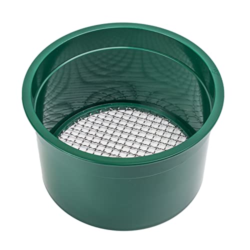 ASR Outdoor 4 Mesh Gold Panning Sifting Classifier Screen Mini 6 Inch - size: 4 Holes per Square Inch