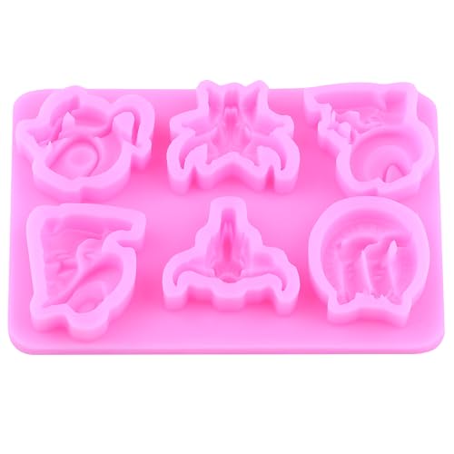 Horseshoe Fondant Mold Cowboy Boot Hat Silicone Molds Set Of 2 - color: Style L