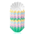 100 PCS Baking Cups Cupcake Liner Flared Brioche Muffin Wrappers (Mix) - color: Mix, size: 100pcs