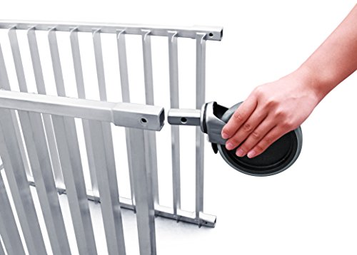 New Star Foodservice Aluminum 10-Tier Sheet Pan Rack, 26" L x 20" W x 38" H