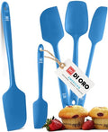DI ORO Silicone Spatula Set - 600F Heat Resistant, 5-Pc Blue - color: Blue