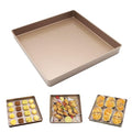 11 Inch Square Cake Pan, Deep Baking Pan Nonstick Cookie Sheet Brownie Cake Pa Toaster Oven Pans Bakeware, Easy Clean & Food Safe - Send Goods From Local Warehouse