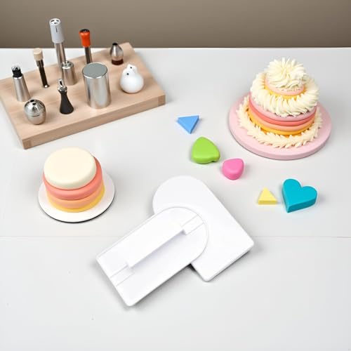 2Pcs Fondant Smoother, Fondant Icing Smoother Polisher for Cake, Modeling Tools Decorating Tools, Tool for Cake Decoration, Scraper Paddle Tool for Cake Decoration