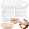 Fanfanwin 100 Pcs Disposable Banneton Liner Proofing Basket Covers