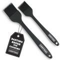 Lightyear Silicone Basting Brush for Cooking – Pastry Brush Set - color: Black