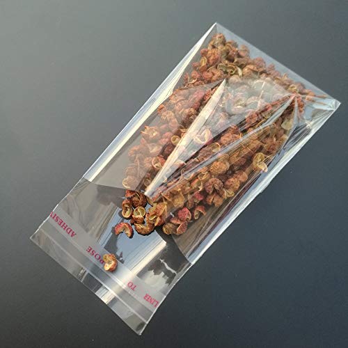 200pcs 2"x3" Clear Resealable Cellophane Bag Self Adhesive Seal - size: 2x3 Inch (Pack of 200)
